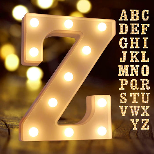 Customize Name LED Letters CM ND Celebrates