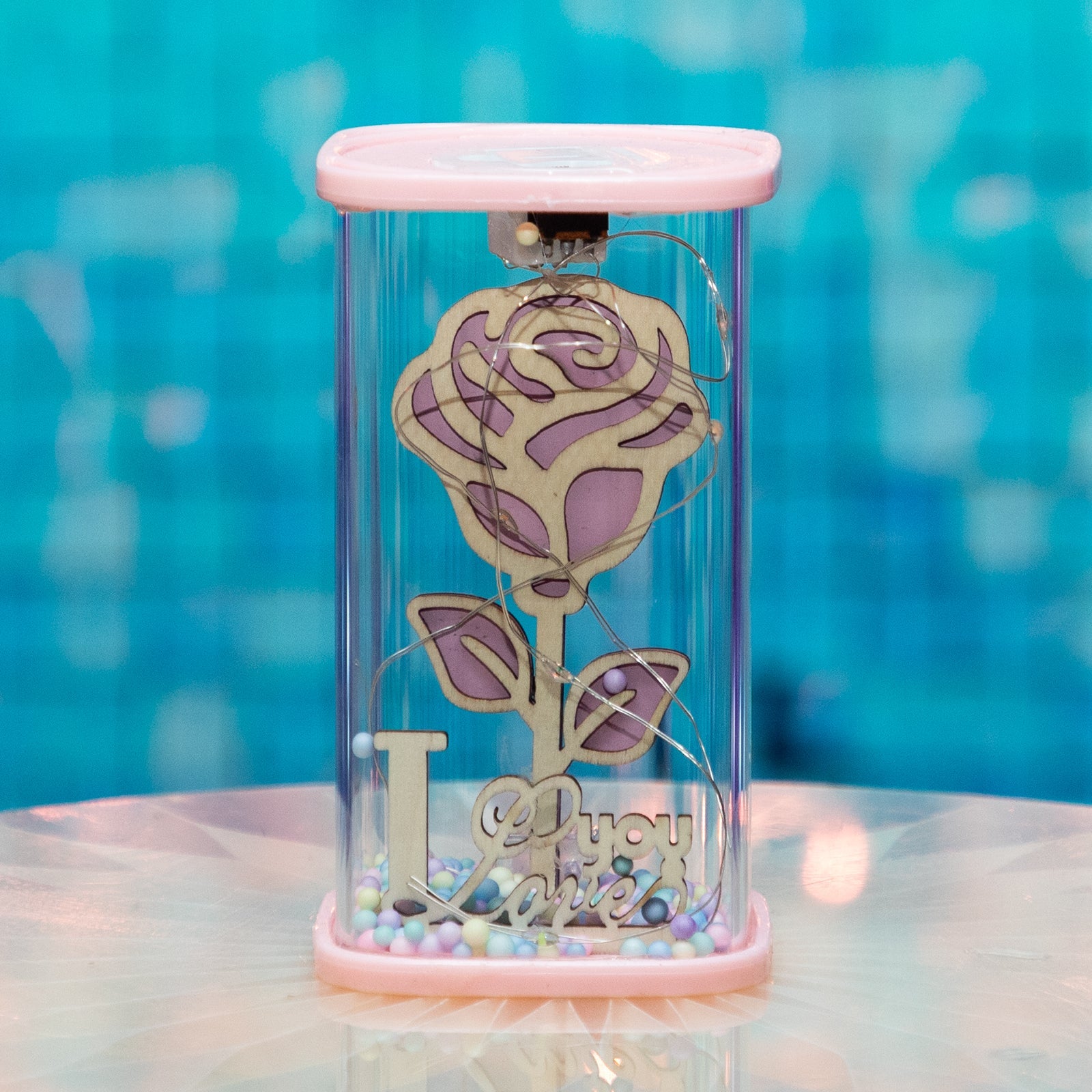 Gift Item Rose LOVE YOU CM ND Celebrates